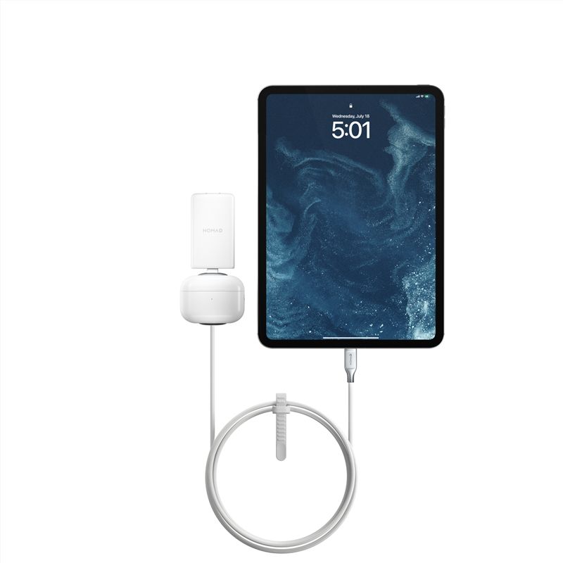 Cablu universal de incarcare Nomad pentru Apple Watch, 1.5m, alb (Cabluri, NM014667858) by www.silkase.ro